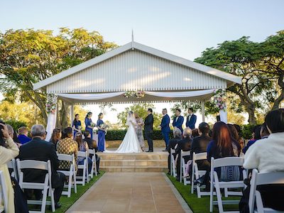 Brisbane Golf Club Weddings Joy & Ivan Ceremony