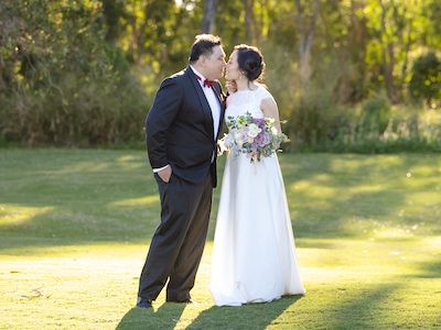 Brisbane Golf Club Weddings Joy & Ivan Golf Course Greens