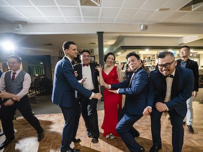 Brisbane Golf Club Weddings Joy & Ivan Reception Dance Floor